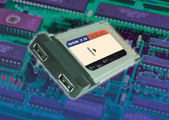 《圖一　USB 2.0介面的PCMCIA卡》