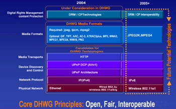 《圖一　DHWG規範架構與進度》