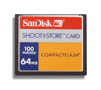 《图六 Shoot & Store CompactFlash》