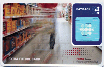 《图二 具有购物回馈的RFID购物卡（正面）》