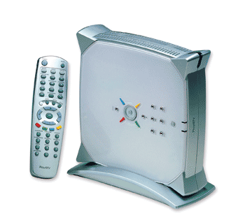《图四 Play@TV公司的数字媒体配接器（DMA）：NMP-4000型》