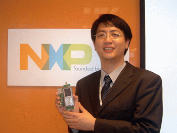《圖三　NXP半導體行銷業務經理韓德明先生》
