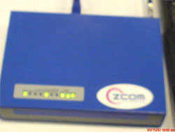 《圖八　Z-Com ZMAX-8400的indoor WiMAX CPE》