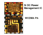 《图六 4层BT层压基板上的3×5mm2PA模块照片》