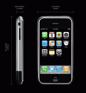 《图二 Apple公司出的iPhone功能多，也够轻薄短小，一定得用高速、大容量且低耗电的高档Flash才能应付。》