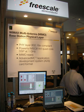 《图十六 WiMAX 基地台MIMO天线物理层设计》