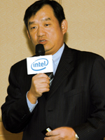 《圖二十　Intel 亞太區嵌入式產品事業群暨微型移動裝置事業群總監陳武宏》