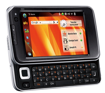 《圖五　繼770 Internet Tablet後，Nokia又於2007年推出N800、2008年推出N810，N810另有特定的WiMAX版（如圖）。（圖片來源：Nokia）》