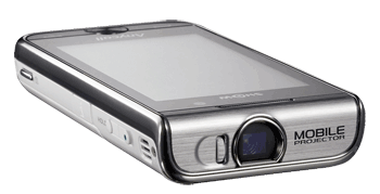 《图五 采用0.17吋DLP Pico微型芯片的投影手机 》