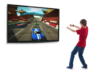 《圖一　微軟的Kinect從遊戲機開始掀起影像感測風潮。(Source:微軟)》