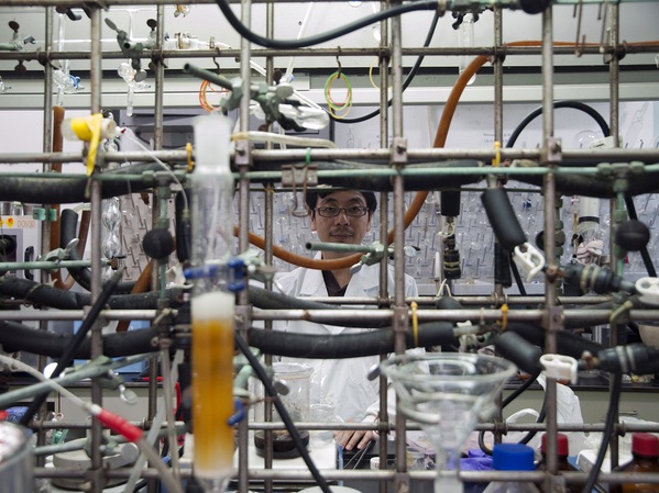 圖二 :  台灣大學材料所多尺度功能性高分子實驗室。