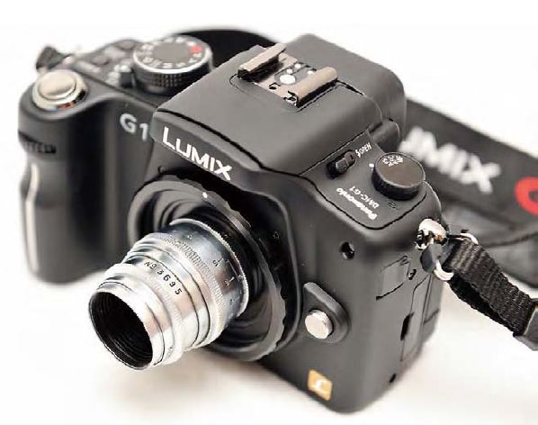 圖一 :  Panasonic DMC-G1無反光相機