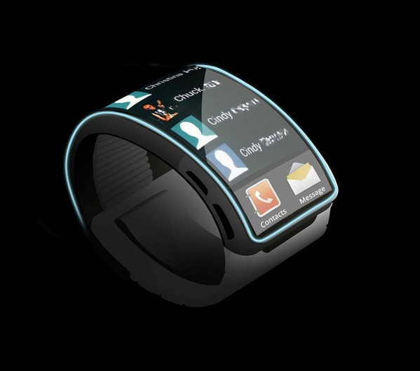 圖一 : 三星捷足先登，在IFA推出智慧手錶產品 － Galaxy Gear，並將其視為是「下一個十年的科技」。