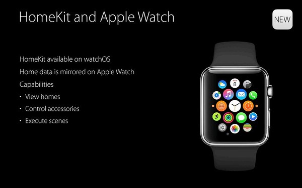 图4 : 不仅iPhone与Apple TV，HomeKit也能与Apple Watch的作业系统相容，凭借既有的完整生态系统，苹果极有机会在智慧家庭市场打下一片天。