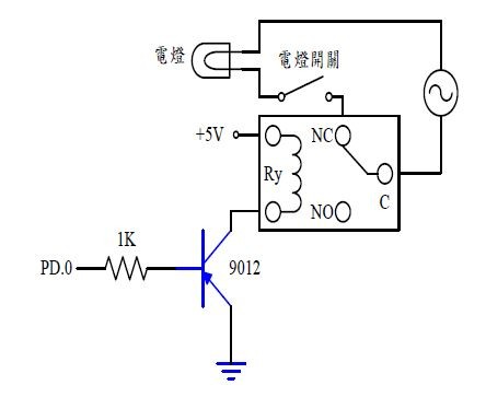 图6 : 断电系统的控制电路