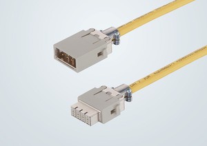 圖一 : 浩亭為超7類傳輸設計出Han千兆模組超7類（7A），適用於10 GB乙太網。