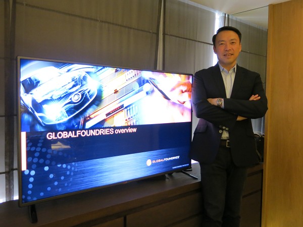 圖1 : 格羅方德副總裁兼中國總經理白農表示，Fab11第一期投產將以CMOS 12吋晶圓為主要生產工藝；而到2019下半年，將以22nm FD-SOI為主要製程。