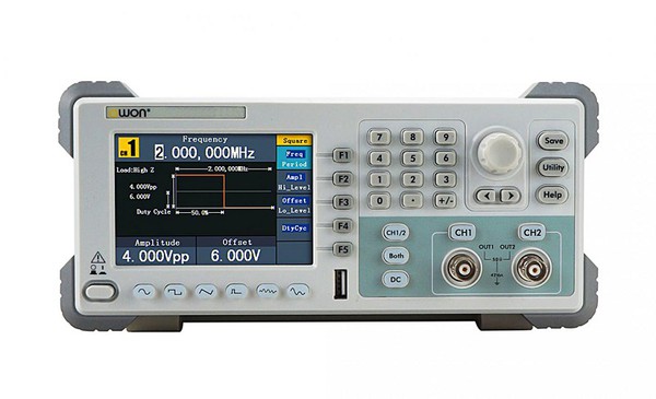 圖5 : OWON AG-S系列單通道高頻任意波形訊號產生器