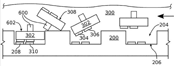图6 : eLux其流体装配与定位技术已取得专利，可达成最大装配速度（source：LEDinside）