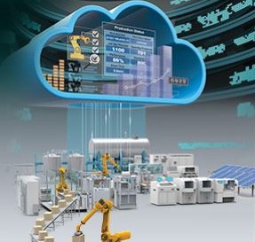 图2 : 工业物联网已成为智慧制造的核心架构，其完整的架构将可协助管理者掌握制造设备讯息。(source:MOXA)