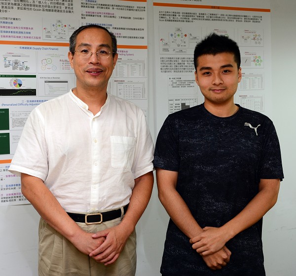 圖三 : 台大資工所副教授廖世偉博士（左）與時光寶盒的共同開發者楊昌儒（右）。（攝影／籃貫銘）