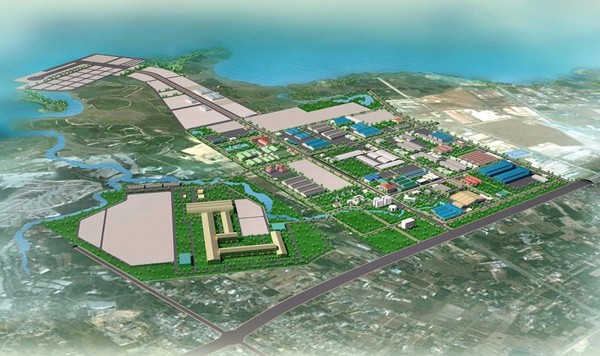 图二 : 苏孟宗指出，东南亚建厂要考量当地基础建设之完整度。图为越南福尔摩沙工业园区。（source: vfipsite）