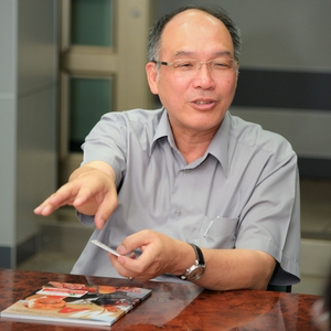 圖一 : 工具機暨零組件公會理事長許文憲強調，在此一防疫關鍵時刻，公會全體成員將會配合經濟部的指導，全力支援國內各項所需。