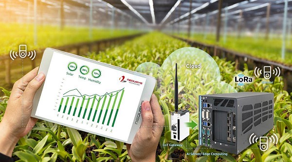 圖1 : 透過資訊科技打造智慧農業系統，已成為農業數位轉型的重要趨勢。（Source：Neousys）