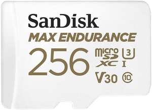 圖一 : Western Digital推出全新SanDisk 極致耐寫度 microSD記憶卡，專為行車記錄器與家用監控系統設計，支援最高12萬小時連續錄影
