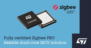 图一 : 意法半导体STM32WB无线微控制器现可支援Zigbee 3.0