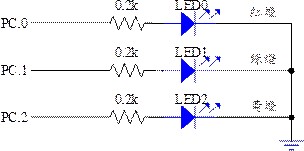 图2 : LED之控制电路图