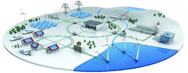图四 : 储能系统具备调节与调度电力的特性，可辅助绿电永续，并优化未来智慧电网整体的能源管理。（source：researchgate.net）