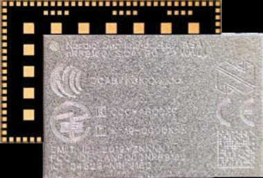 图四 : nRF9160尺寸紧凑，是高度整合的器件（source∶Nordic Semiconductor）