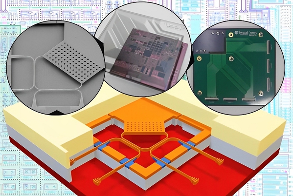 圖二 : PHORMIC計畫將解決可程式矽光子晶片開發的另一項挑戰：把轉印而來的光放大器與光源整合在同一晶片上。