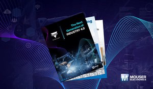 圖一 : 貿澤電子（Mouser Electronics）與Vishay合作出版最新的電子書《The Next Generation of Industry 4.0》，分析支援新一代工業4.0解決方案的技術與元件。