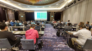 图一 : 威健实业与恩智浦半导体（NXP），以及ETAS，於10月18日共同举行了「下一波的汽车工业革命」研讨会