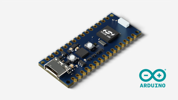 圖三 :   Arduino Nano系列的新成員板將使用SiLabs的MCU晶片，此為預告想像圖。（圖片來源：Arduino官網）
