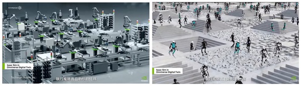 圖二 : 機器人可以執行複雜而且動態的任務。(source：NVIDIA)
