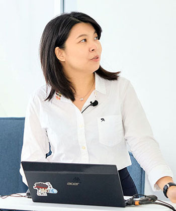 圖四 :  Cadence資深工程師Natasha Hsieh。