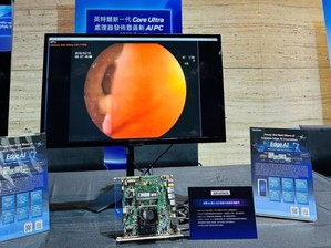 图一 : 研华工业级主机板锁定医疗内视镜影像应用, 采用 IntelR Core? Ultra Series 3 平台