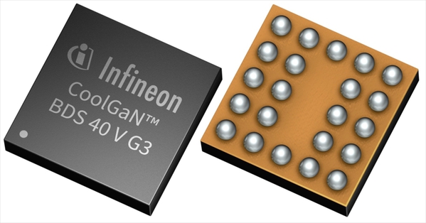 圖1 : 英飛凌CoolGaN BDS 40 V G3產品系列