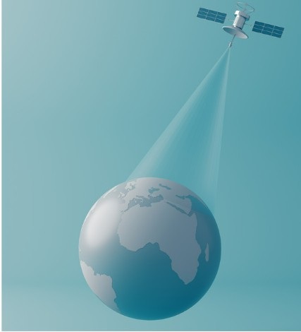圖一 : 將低軌衛星（LEO）與無人機（UAV）整合進全球通訊架構，已成為必然趨勢。
