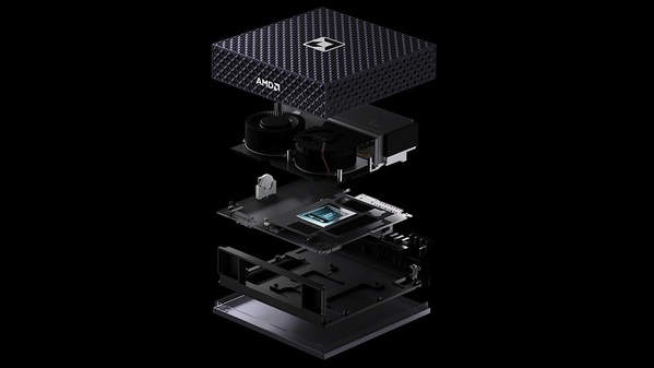 图一 :   AMD Ryzen AI Halo专为开发人员、创作者与AI创新者提供平台，加速打造新一代代理式AI。