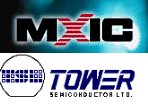 旺宏電子(MXIC)與TOWER半導體(分別摘自該公司網站)