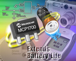 低壓差穩壓器–MCP1700
