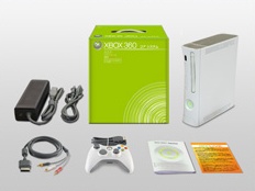 Xbox 360陽春型機種的基本配備。(Source: Xbox日本網站)