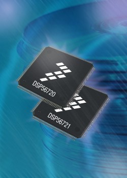 音效DSP56720與DSP56721是以90nm的CMOS技術製造