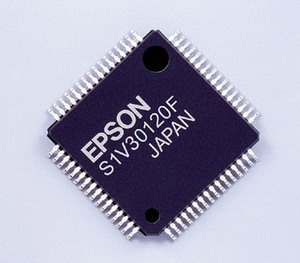 Seiko Epson研发的S1V30120合成芯片，可用于搭载Fonix文字语音转换功能的嵌入式应用。