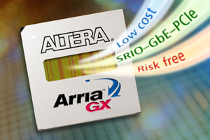 採用PCIe外觀尺寸卡的Arria GX FPGA