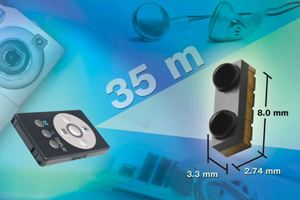 Vishay推出具高敏感度/尺寸比之红外接收器模块